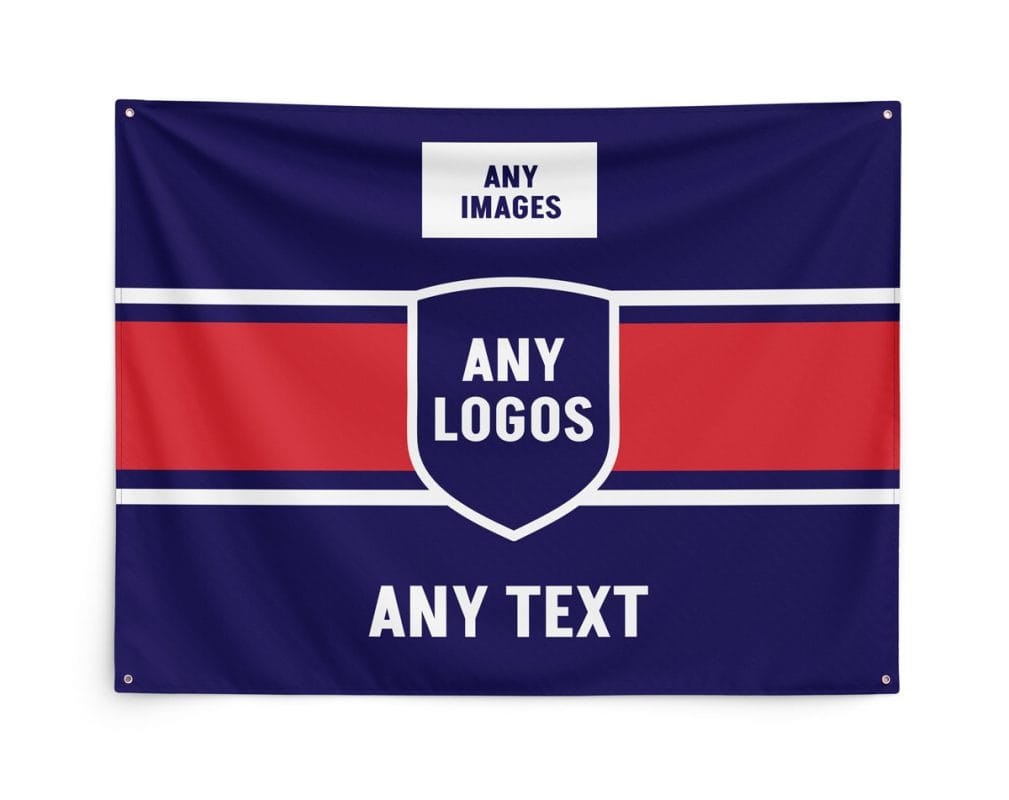 Wakefield Trinity Inspired Custom Flag - Matchday Flags